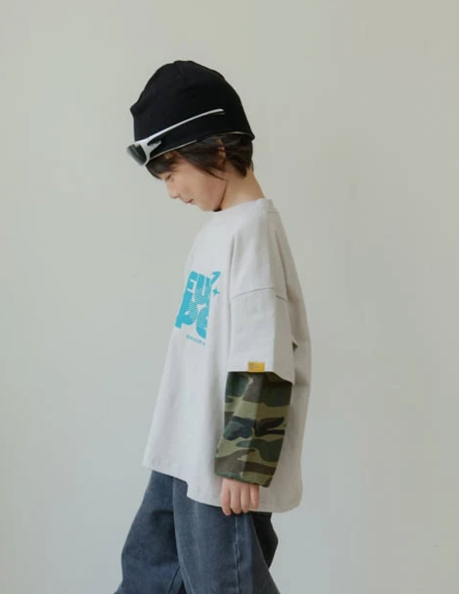 Camo Double Tee